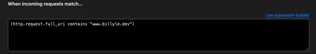 condition criteria inside edit expressions