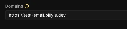 Coolify custom subdomain